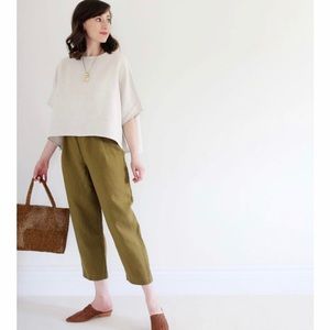 Elizabeth Suzann Andy Trouser in Midweight Linen
